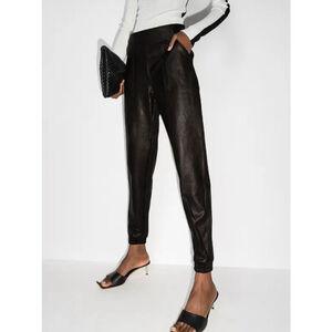 Spanx Faux Leather Jogger Pants